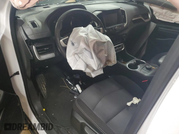 2024 GMC Terrain SLE z VIN 3GKALMEG3RL368685, wystawiony jako Copart lot #56698575 z przebiegiem Nie podano mil oraz Szkoda całkowita • Salvage title. Historia ofert i sprzedaży dostępna na DreamBid. Obrazek 8.