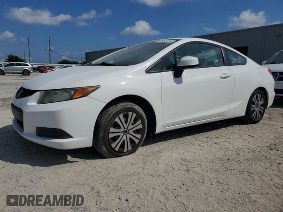 2012 Honda Civic Cpe LX with VIN 2HGFG3B55CH528571, listed as a Copart auction lot 71961414 with 200,363 mi miles and Clean Title. Bid and sale history available at carsss.com. Image 1.