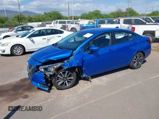 2022 Nissan Versa SV with VIN 3N1CN8EV5NL840421, listed as a IAAI auction lot 41645793 with 28,830 mi miles and . Bid and sale history available at DreamBid. Image 2.