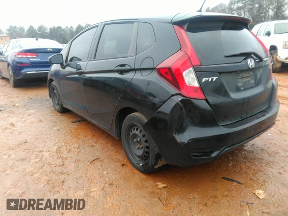 2019 Honda Fit LX with VIN 3HGGK5H44KM744022, listed as a IAAI auction lot 41243036 with 93,693 mi miles. Bid and sale history available at carsss.com. Image 3.