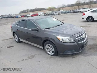 2013 Chevrolet Malibu LS with VIN 1G11B5SA2DF296071, listed as a IAAI auction lot 42069745 with 111,402 mi miles. Bid and sale history available at carsss.com. Image 1.