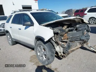 2012 GMC Acadia SL with VIN 1GKKRNED9CJ357803, listed as a IAAI auction lot 41371178 with 159,213 mi miles. Bid and sale history available at carsss.com. Image 1.