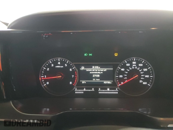 2023 Kia Sorento S with VIN 5XYRL4LC9PG213111, listed as a Copart auction lot 59226685 with 43,738 mi miles and Salvage title. Bid and sale history available at DreamBid. Image 9.