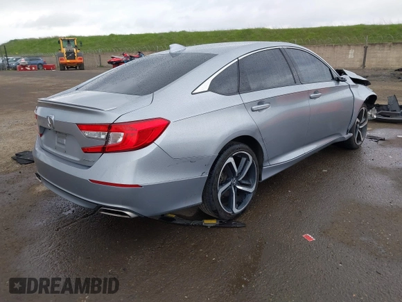 2019 Honda Accord Sport with VIN 1HGCV1F38KA030061, listed as a IAAI auction lot 41712893 with Not Provided miles and . Bid and sale history available at carsss.com. Image 4.