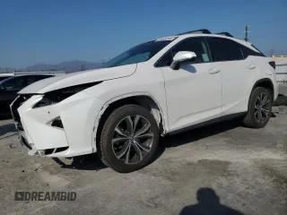 2018 Lexus RX 350 with VIN 2T2ZZMCA7JC095538, listed as a Copart auction lot 62606255 with 30,824 mi miles and Salvage title. Bid and sale history available at DreamBid. Image 1.