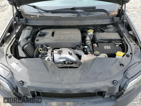2020 Jeep Cherokee Trailhawk Elite with VIN 1C4PJMBNXLD549505, listed as a Copart auction lot 53468925 with 88,991 mi miles and Salvage title. Bid and sale history available at DreamBid. Image 12.
