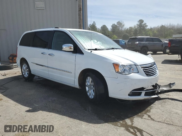 2016 Chrysler Town & Country Limited Platinum with VIN 2C4RC1GG7GR121101, listed as a Copart auction lot 50363845 with 95,022 mi miles and Salvage Title. Bid and sale history available at carsss.com. Image 4.