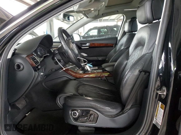2013 Audi A8 L 3.0L with VIN WAURGAFD7DN004393, listed as a Copart auction lot 48186015 with 98,174 mi miles and Salvage Title. Bid and sale history available at carsss.com. Image 7.