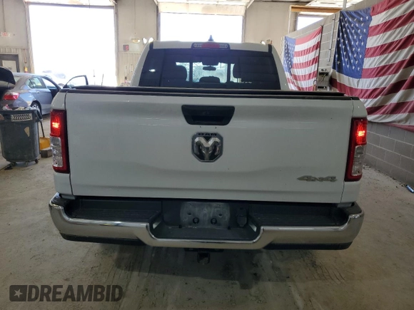 2022 Ram 1500 Tradesman with VIN 1C6SRFGT5NN351375, listed as a Copart auction lot 65354874 with 85,683 mi miles and Salvage title. Bid and sale history available at DreamBid. Image 6.