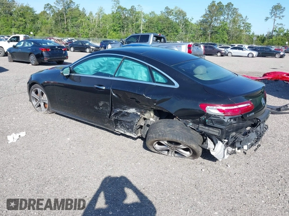2018 Mercedes-Benz E-Class E 400 with VIN WDD1J6GB6JF020527, listed as a IAAI auction lot 37938951 with 62,697 mi miles. Bid and sale history available at carsss.com. Image 3.