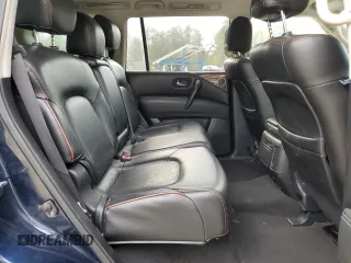 2018 Nissan Armada SV with VIN JN8AY2NC1J9553107, listed as a Copart auction lot 69493074 with 125,054 mi miles and Salvage Title. Bid and sale history available at carsss.com. Image 12.