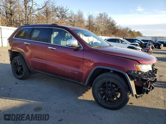 2018 Jeep Grand Cherokee Sterling Edition with VIN 1C4RJFBG5JC280497, listed as a Copart auction lot 45640235 with 104,233 mi miles and Salvage Title. Bid and sale history available at carsss.com. Image 4.