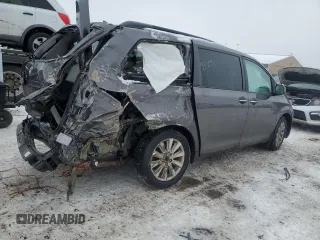2014 Toyota Sienna Ltd with VIN 5TDDK3DC9ES078041, listed as a Copart auction lot 45488115 with 134,480 mi miles and Salvage Title. Bid and sale history available at carsss.com. Image 3.