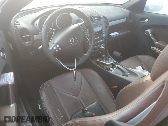 2005 Mercedes-Benz SLK 230/320 with VIN WDBWK56F75F028152, listed as a Copart auction lot 78779524 with Not Provided miles and Salvage Title. Bid and sale history available at DreamBid. Image 8.
