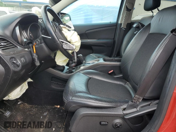 2015 Dodge Journey Crossroad with VIN 3C4PDCGG1FT670028, listed as a Copart auction lot 59700045 with 90,066 mi miles and Salvage title. Bid and sale history available at DreamBid. Image 7.