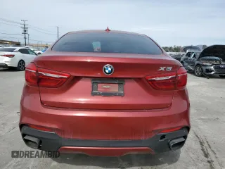 2017 BMW X6 xDrive50i with VIN 5UXKU6C53H0S99548, listed as a Copart auction lot 46370795 with 89,800 mi miles and Clean Title. Bid and sale history available at carsss.com. Image 6.