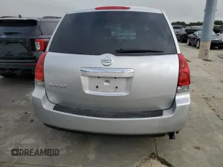 2007 Nissan Quest S with VIN 5N1BV28U37N104102, listed as a Copart auction lot 74702164 with 0 mi miles and Salvage Title. Bid and sale history available at carsss.com. Image 6.