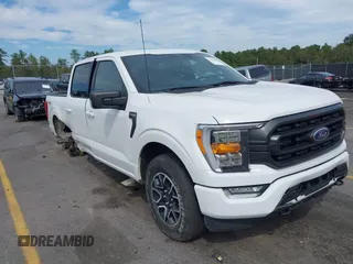 2021 Ford F-150 XL with VIN 1FTFW1E86MFC44784, listed as a IAAI auction lot 40562636 with 56,427 mi miles and . Bid and sale history available at DreamBid. Image 1.