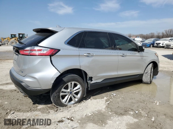 2019 Ford Edge SEL with VIN 2FMPK4J95KBB61390, listed as a Copart auction lot 47183015 with 85,890 mi miles and Salvage Title. Bid and sale history available at carsss.com. Image 3.
