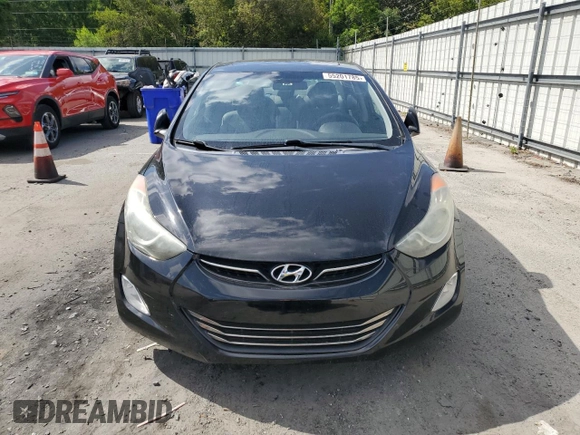 2011 Hyundai Elantra GLS with VIN 5NPDH4AE7BH042263, listed as a Copart auction lot 55201785 with 205,260 mi miles and Clean Title. Bid and sale history available at carsss.com. Image 5.