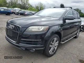 2012 Audi Q7 Premium Plus with VIN WA1LGAFE0CD002016, listed as a Copart auction lot 56782455 with 140,471 mi miles and Clean title. Bid and sale history available at DreamBid. Image 1.