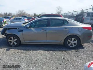 2014 Kia Optima LX with VIN 5XXGM4A79EG287804, listed as a IAAI auction lot 41824981 with 191,213 mi miles. Bid and sale history available at carsss.com. Image 15.