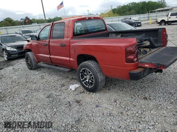 2006 Dodge Dakota ST with VIN 1D7HE28K66S509857, listed as a Copart auction lot 63910594 with 216,921 mi miles and Salvage Title. Bid and sale history available at carsss.com. Image 2.