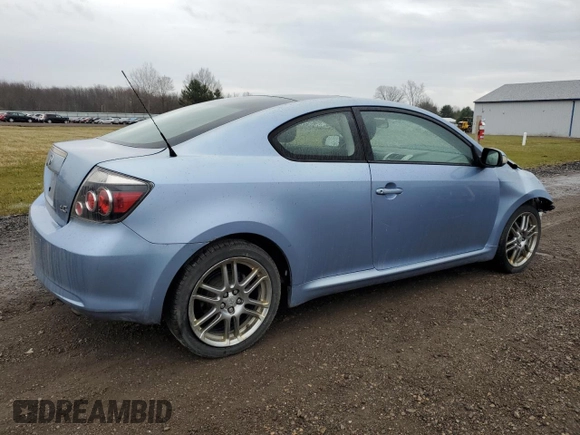 2010 Scion tC with VIN JTKDE3B74A0309222, listed as a Copart auction lot 51116295 with 146,618 mi miles and Salvage Title. Bid and sale history available at carsss.com. Image 3.