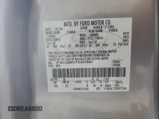 2007 Ford Escape Hybrid with VIN 1FMCU49H17KA07843, listed as a Copart auction lot 81152724 with 170,972 mi miles and Salvage Title. Bid and sale history available at carsss.com. Image 15.