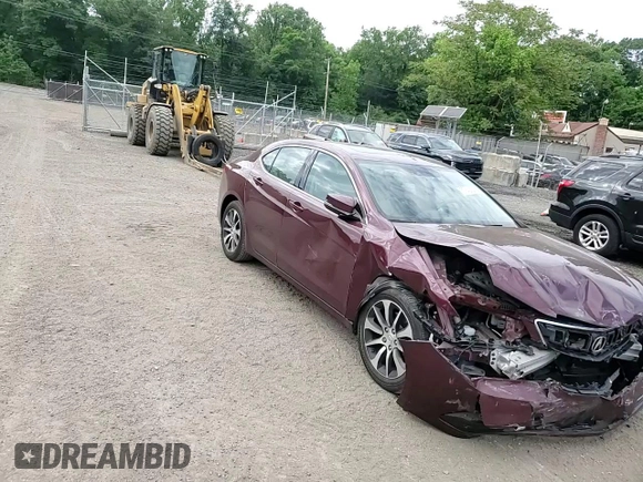 2015 Acura TLX Technology with VIN 19UUB1F59FA010664, listed as a Copart auction lot 57842025 with 136,657 mi miles and Salvage title. Bid and sale history available at DreamBid. Image 13.