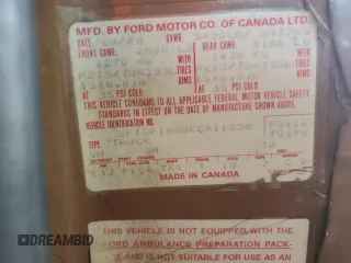 1989 Ford F-150 with VIN 2FTDF15N8KCA11656, listed as a Copart auction lot 75445804 with 79,426 mi miles and Clean Title. Bid and sale history available at carsss.com. Image 12.