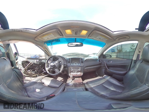 2012 Nissan Maxima SV with VIN 1N4AA5AP1CC840291, listed as a Copart auction lot 54147225 with 155,698 mi miles and Salvage title. Bid and sale history available at DreamBid. Image 15.