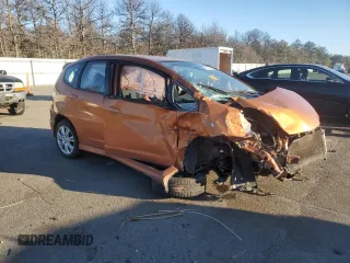 2010 Honda Fit Sport with VIN JHMGE8H43AS003940, listed as a Copart auction lot 51566795 with 181,050 mi miles and Non Repairable. Bid and sale history available at carsss.com. Image 4.