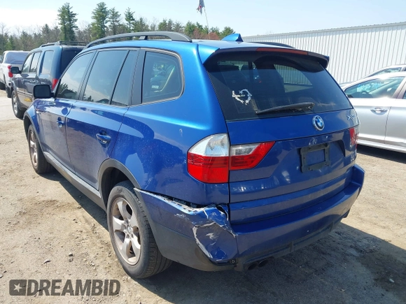 2008 BMW X3 3.0si with VIN WBXPC93478WJ12055, listed as a IAAI auction lot 42083053 with 164,061 mi miles and . Bid and sale history available at DreamBid. Image 6.