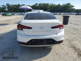 2020 Hyundai Elantra SEL with VIN 5NPD84LF6LH525671, listed as a Copart auction lot 50986405 with 64,784 mi miles and Salvage Title. Bid and sale history available at carsss.com. Image 6.