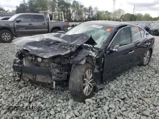 2015 Infiniti Q50 Premium z VIN JN1BV7ARXFM422510, wystawiony jako Copart lot #52282925 z przebiegiem Nie podano mil oraz Szkoda całkowita • Salvage title. Historia ofert i sprzedaży dostępna na DreamBid. Obrazek 1.