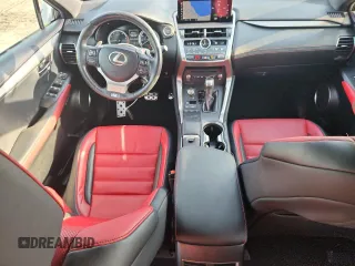 2020 Lexus NX 300 F Sport z VIN JTJSARDZ4L2231265, wystawiony jako Copart lot #60506875 z przebiegiem 52 220 mil mil oraz Szkoda całkowita • Salvage title. Historia ofert i sprzedaży dostępna na DreamBid. Obrazek 8.