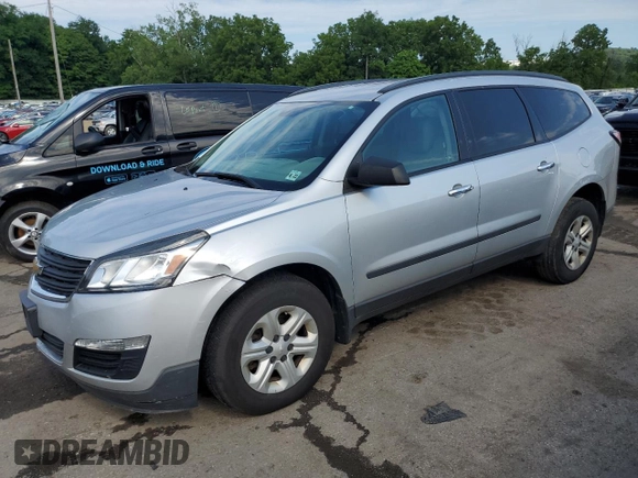2017 Chevrolet Traverse LS with VIN 1GNKRFKD8HJ354654, listed as a Copart auction lot 63557974 with 137,467 mi miles and Clean Title. Bid and sale history available at carsss.com. Image 1.