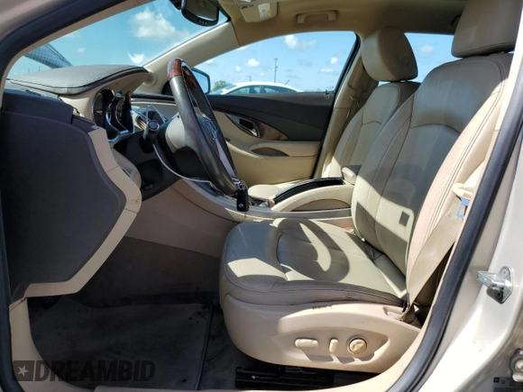 2010 Buick LaCrosse CXL with VIN 1G4GC5EG0AF127060, listed as a Copart auction lot 62258515 with 73,222 mi miles and Salvage title. Bid and sale history available at DreamBid. Image 7.
