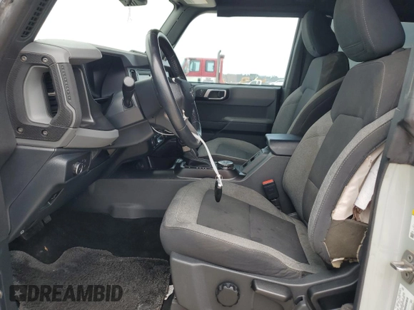 2022 Ford Bronco with VIN 1FMDE5BH3NLA99823, listed as a Copart auction lot 51330725 with 38,907 mi miles and Salvage Title. Bid and sale history available at DreamBid. Image 7.