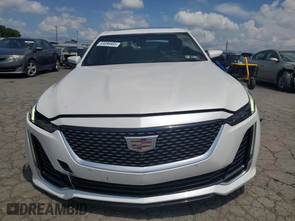 2020 Cadillac CT5 Premium Luxury с VIN 1G6DT5RK4L0127464, выставлен на аукционе Copart как лот 63096805 с пробегом 22 380 миль миль и Списание • Salvage title. История ставок и продаж доступна на DreamBid. Изображение 5.