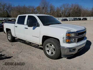 2014 Chevrolet Silverado 1500 LT with VIN 3GCUKRECXEG153796, listed as a Copart auction lot 84307484 with 157,245 mi miles and Salvage Title. Bid and sale history available at DreamBid. Image 4.