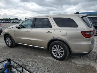 2014 Dodge Durango SXT with VIN 1C4RDHAG6EC412645, listed as a Copart auction lot 60698375 with 164,236 mi miles and Salvage title. Bid and sale history available at DreamBid. Image 2.