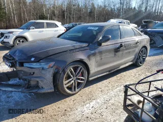 2017 Audi S6 Premium Plus z VIN WAUFFAFC4HN106396, wystawiony jako Copart lot #84197564 z przebiegiem 92 352 mil mil oraz Szkoda całkowita • Salvage title. Historia ofert i sprzedaży dostępna na DreamBid. Obrazek 1.