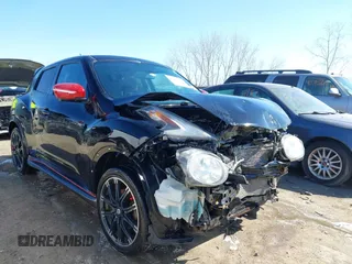 2015 Nissan Juke S with VIN JN8AF5MV1FT559817, listed as a IAAI auction lot 41880219 with 240,586 mi miles and . Bid and sale history available at carsss.com. Image 1.
