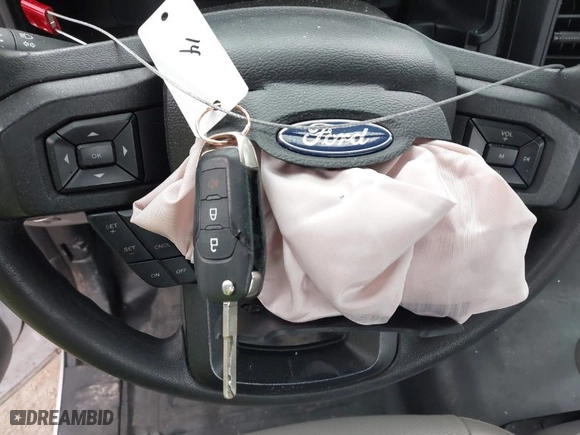 2019 Ford F-150 XL with VIN 1FTMF1CB3KKE16540, listed as a IAAI auction lot 41572630 with 73,954 mi miles. Bid and sale history available at carsss.com. Image 11.
