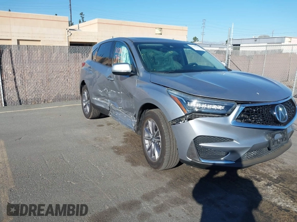 2020 Acura RDX Technology z VIN 5J8TC1H58LL008054, wystawiony jako IAAI lot #41336305 z przebiegiem 42 341 mil mil oraz . Historia ofert i sprzedaży dostępna na DreamBid. Obrazek 1.