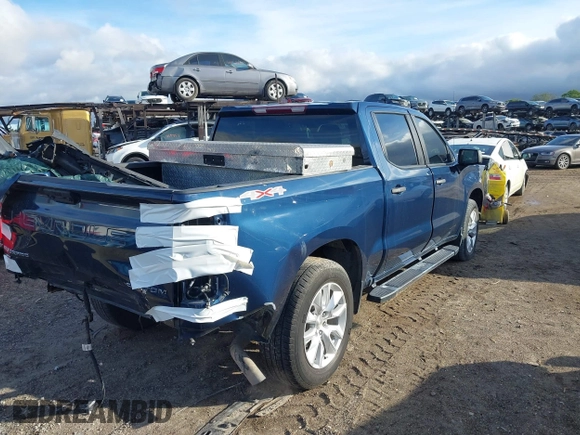 2023 Chevrolet Silverado 1500 Custom with VIN 1GCPDBEK9PZ119812, listed as a IAAI auction lot 41617315 with 37,297 mi miles and . Bid and sale history available at DreamBid. Image 4.