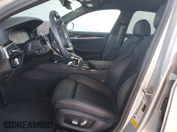 2021 BMW 5 Series 540i with VIN WBA53BJ05MCG02307, listed as a Copart auction lot 48250365 with 29,787 mi miles and Salvage Title. Bid and sale history available at DreamBid. Image 7.