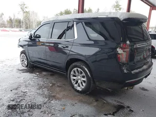 2023 Chevrolet Tahoe Premier with VIN 1GNSKSKL6PR545302, listed as a IAAI auction lot 41017179 with 16,877 mi miles and . Bid and sale history available at DreamBid. Image 3.